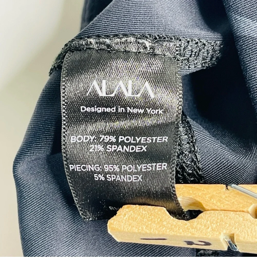 ALALA Captain Ankle Tights in flash‎ lighting bolts mesh inserts women's size XS - Picture 5 of 11